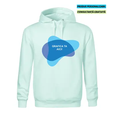 Malfini Hanorac Barbat Verde frost MOON Personalizat