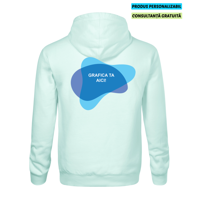 Malfini Hanorac Barbat Verde frost MOON Personalizat