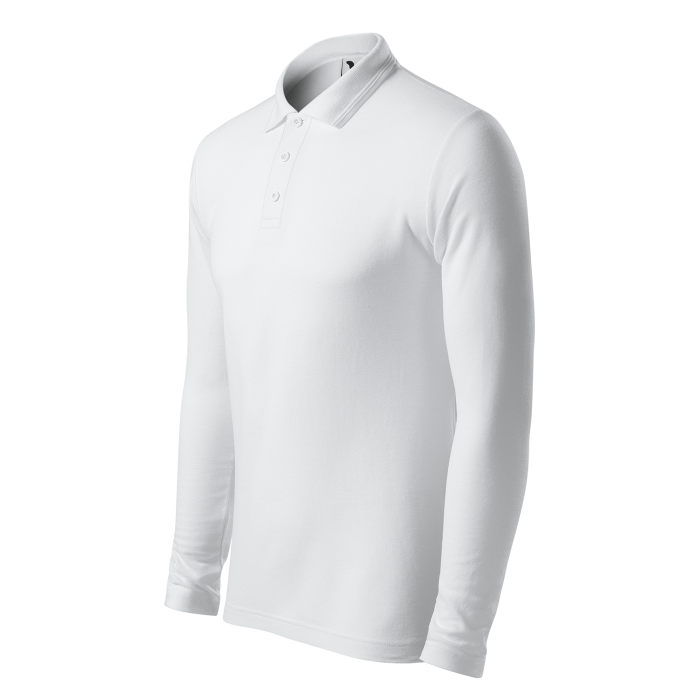 Malfini Tricou Polo Maneca lunga Barbat Alb Regular Malfini Tricou Polo Maneca lunga Barbat Alb Regular