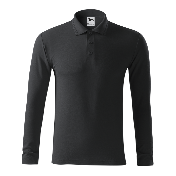 Malfini Tricou Polo Maneca lunga Barbat Antracit Regular Malfini Tricou Polo Maneca lunga Barbat Antracit Regular