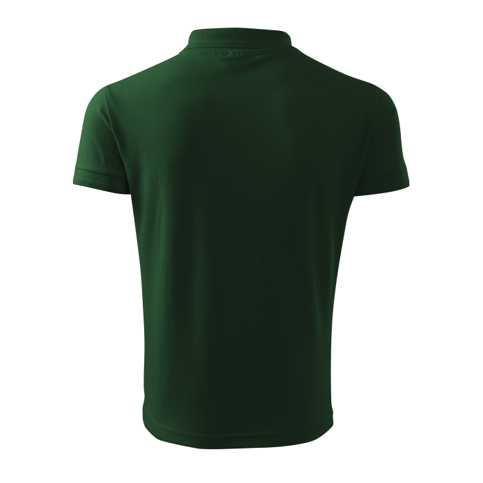 Malfini Tricou Polo Barbat Verde inchis Regular