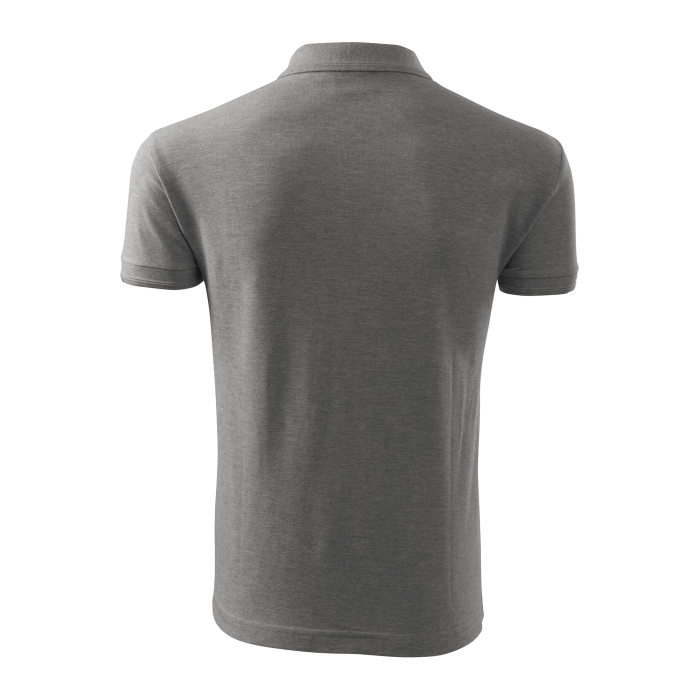 Malfini Tricou Polo Barbat Gri inchis Regular