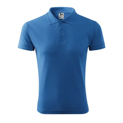 Malfini Tricou Polo Barbat Albastru azuriu Regular