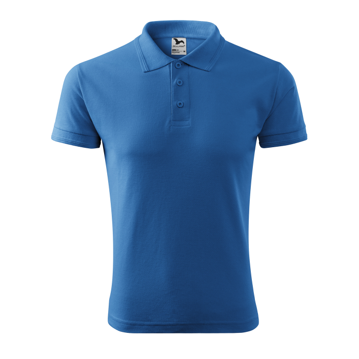 Malfini Tricou Polo Barbat Albastru azuriu Regular