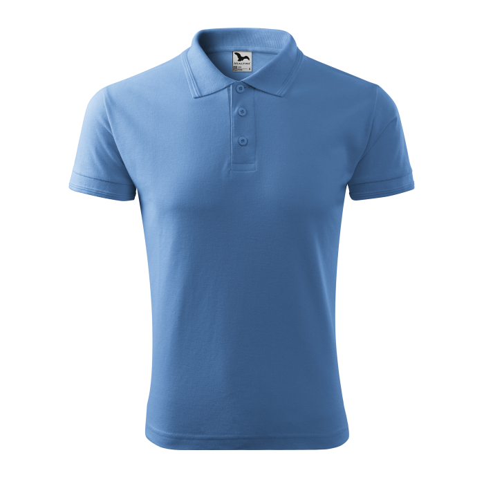 Malfini Tricou Polo Barbat Bleu Regular