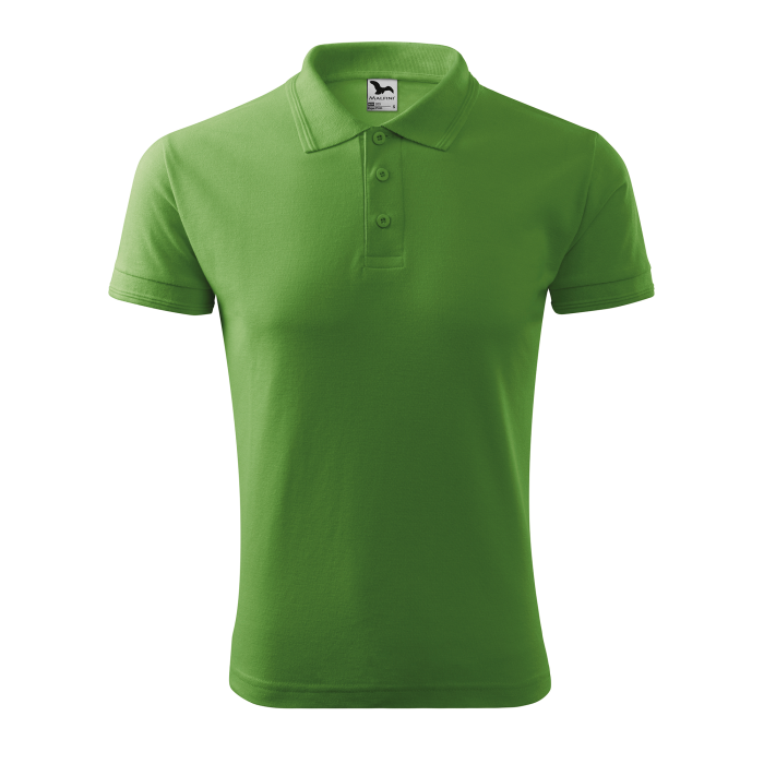 Malfini Tricou Polo Barbat Verde iarba Regular