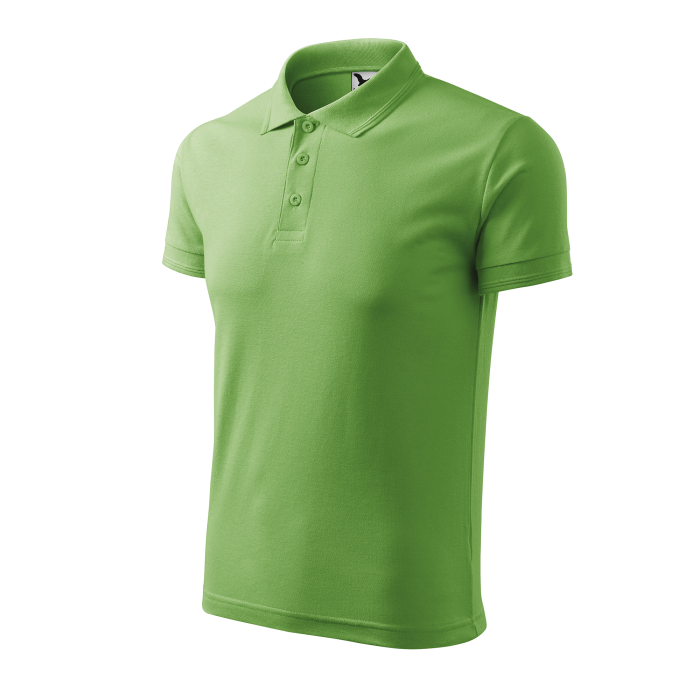 Malfini Tricou Polo Barbat Verde iarba Regular