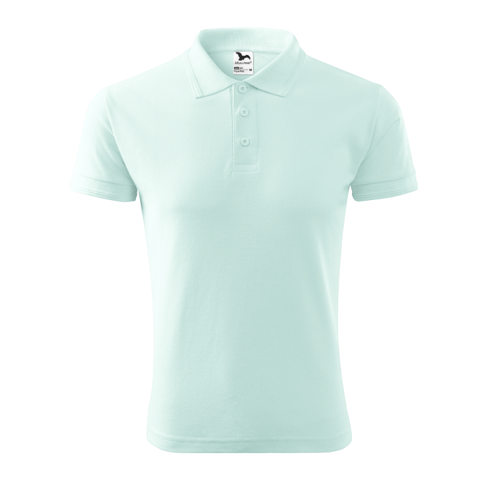 Malfini Tricou Polo Barbat Verde frost Regular