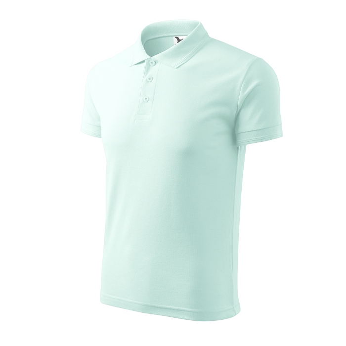 Malfini Tricou Polo Barbat Verde frost Regular