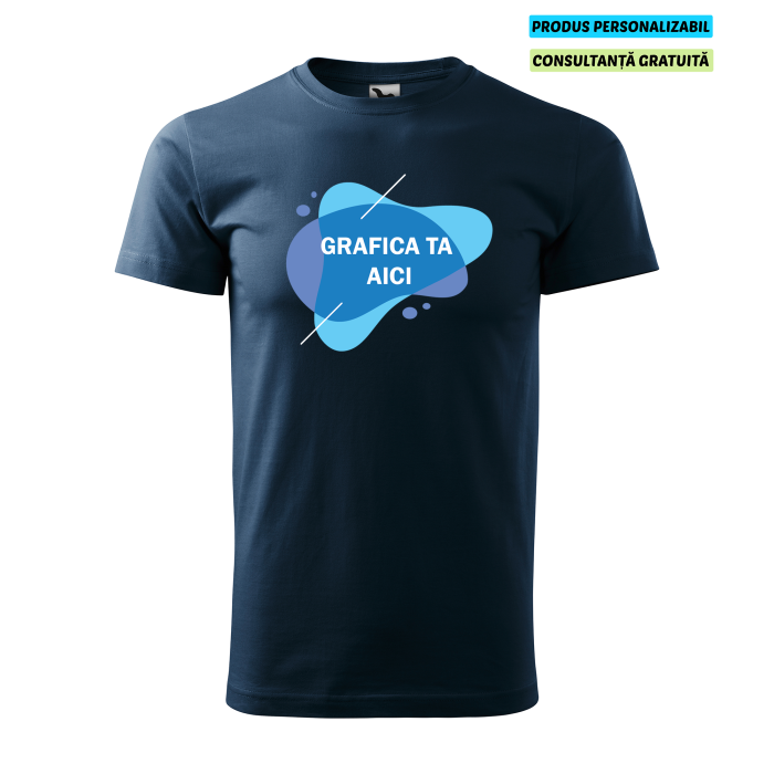 Malfini Tricou Barbat Bleumarine Personalizat