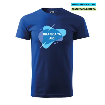 Malfini Tricou Barbat Albastru regal Personalizat