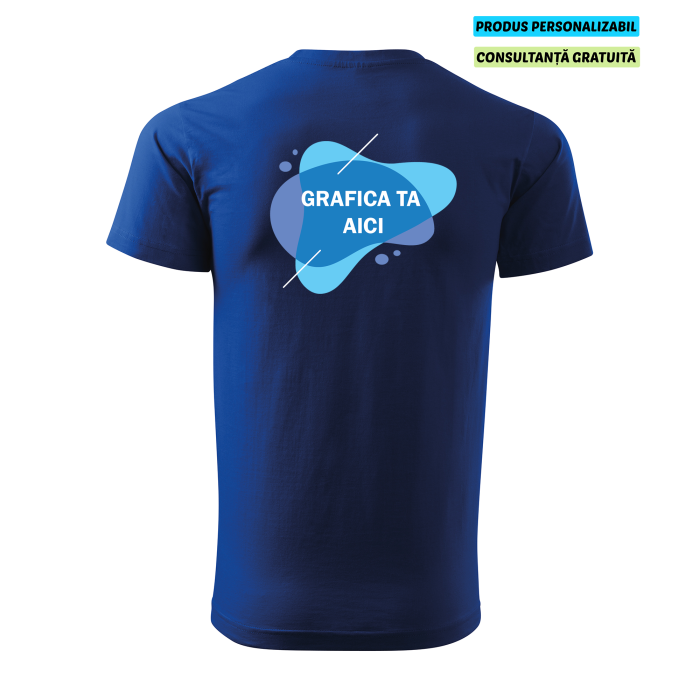 Malfini Tricou Barbat Albastru regal Personalizat