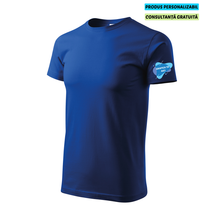 Malfini Tricou Barbat Albastru regal Personalizat