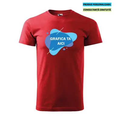 Malfini Tricou Barbat Rosu Personalizat