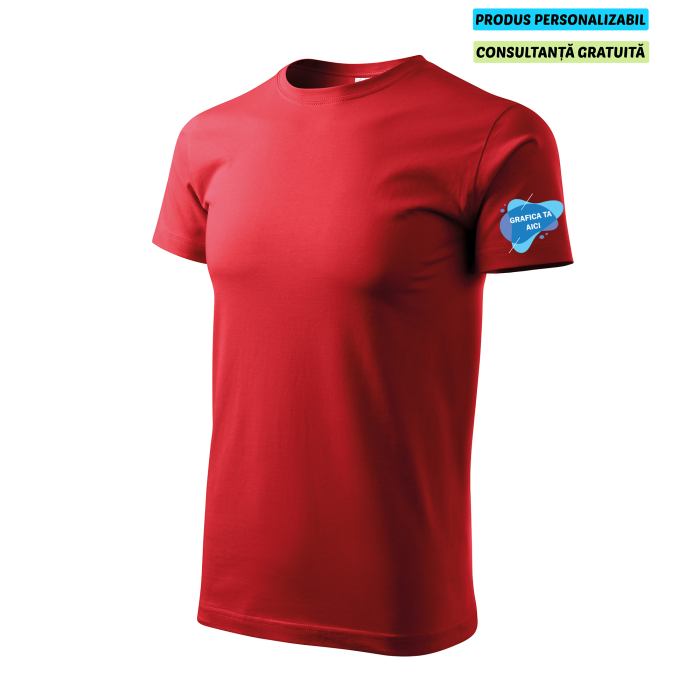 Malfini Tricou Barbat Rosu Personalizat