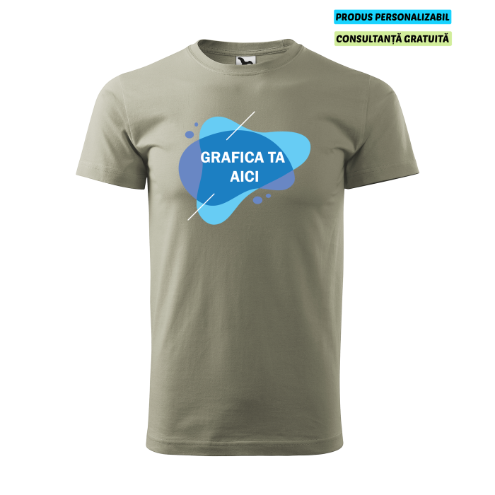 Malfini Tricou Barbat Kaki deschis Personalizat Malfini Tricou Barbat Kaki deschis Personalizat