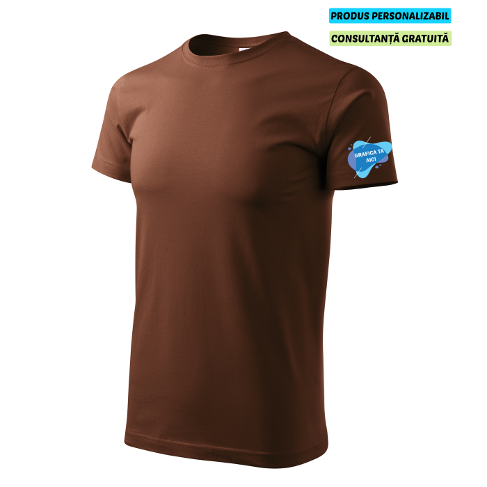Malfini Tricou Barbat Ciocolatiu Personalizat