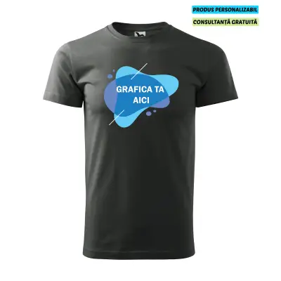 Malfini Tricou Barbat Antracit Personalizat