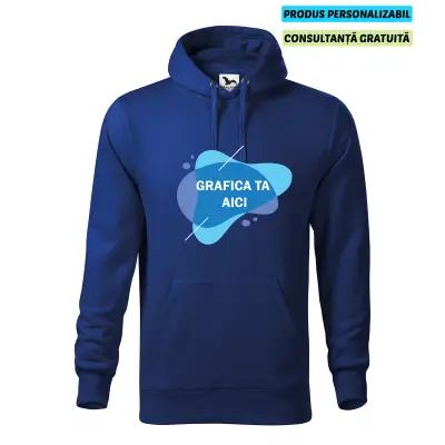 Malfini Hanorac Barbat Albastru regal Personalizat