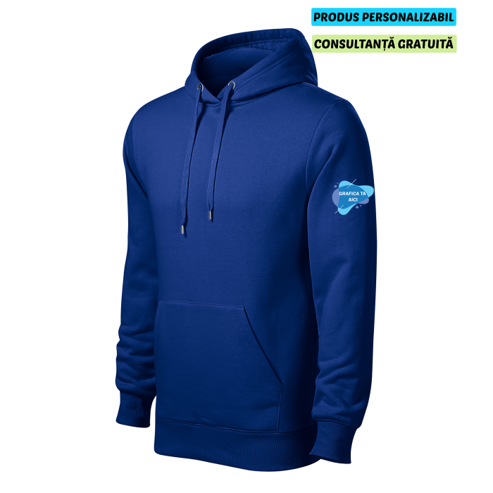Malfini Hanorac Barbat Albastru regal Personalizat