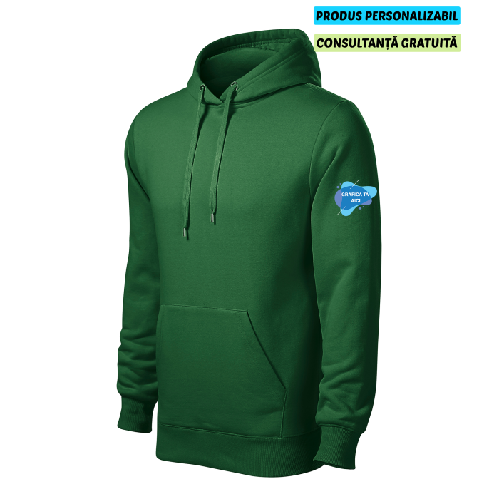 Malfini Hanorac Barbat Verde inchis Personalizat