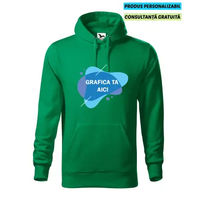 Malfini Hanorac Barbat Verde Personalizat