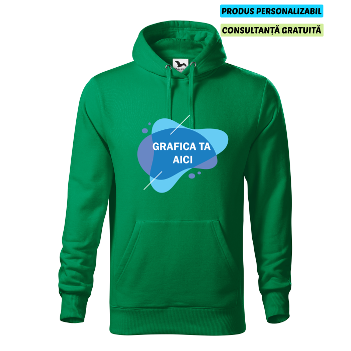 Malfini Hanorac Barbat Verde Personalizat
