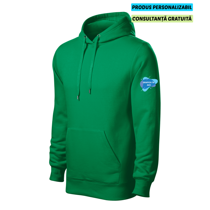 Malfini Hanorac Barbat Verde Personalizat