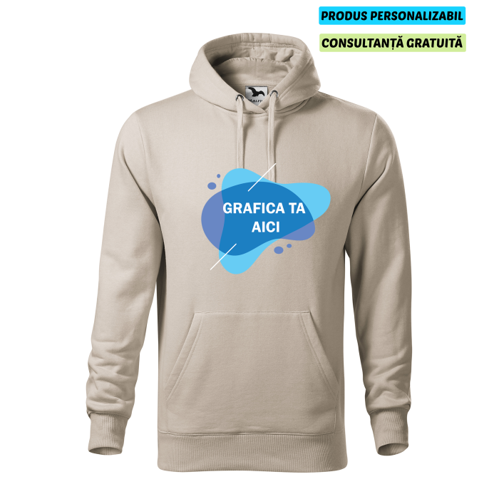 Malfini Hanorac Barbat Gri ice Personalizat