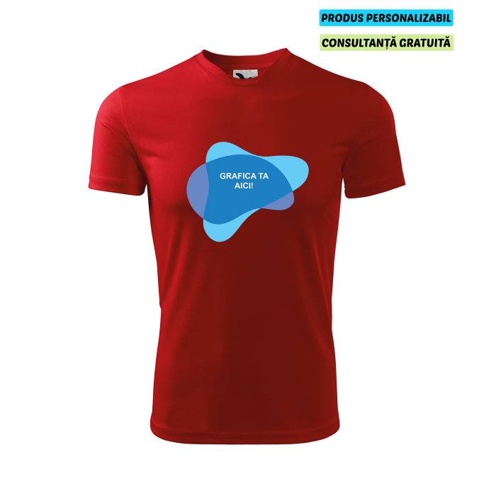 Malfini Tricou Copii Rosu Fantasy Personalizat Malfini Tricou Copii Rosu Fantasy Personalizat