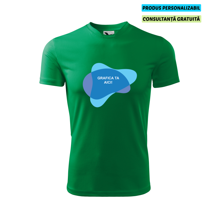 Malfini Tricou Copii Verde Fantasy Personalizat Malfini Tricou Copii Verde Fantasy Personalizat