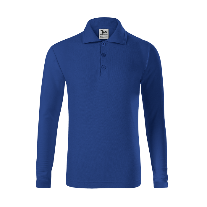 Malfini Tricou Polo maneca lunga Copii Albastru regal Malfini Tricou Polo maneca lunga Copii Albastru regal