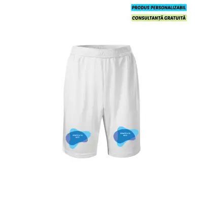 Malfini Pantaloni scurti Copii Alb Miles Personalizati