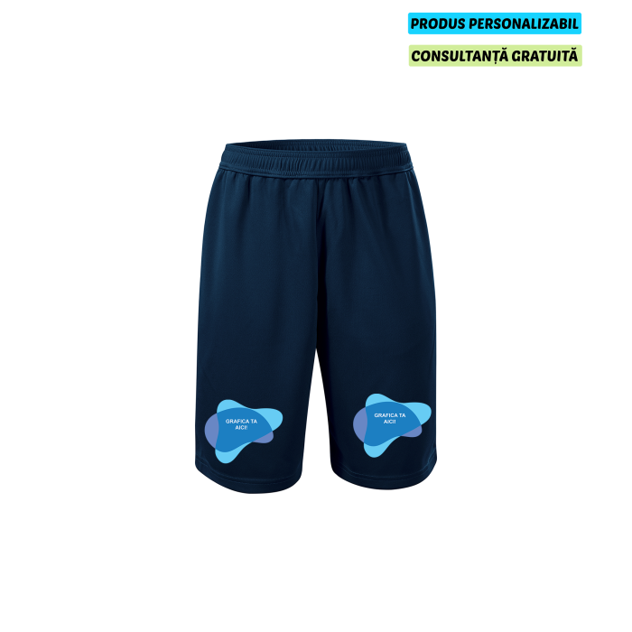 Malfini Pantaloni scurti Copii Bleumarine Miles Personalizati