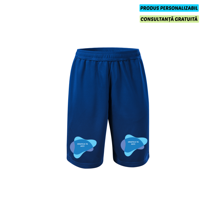 Malfini Pantaloni scurti Copii Albastru regal Miles Personalizati