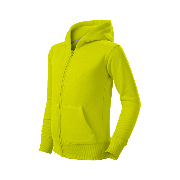 Malfini Hanorac cu fermoar Copii Lime Regular Malfini Hanorac cu fermoar Copii Lime Regular