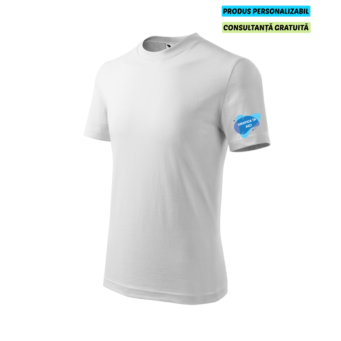 Malfini Tricou Copii Alb Personalizat