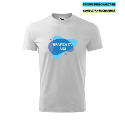 Malfini Tricou Copii Gri deschis Personalizat