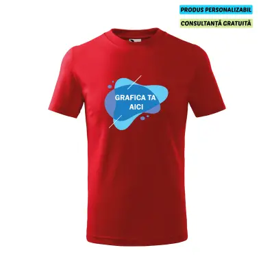 Malfini Tricou Copii Rosu Personalizat