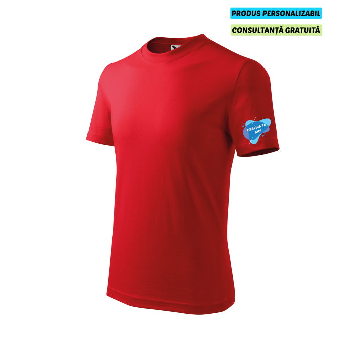 Malfini Tricou Copii Rosu Personalizat