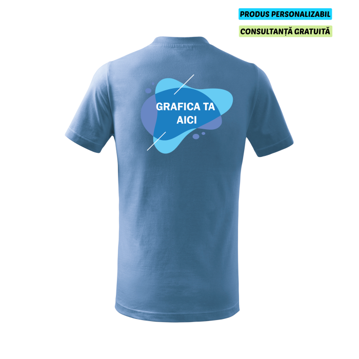 Malfini Tricou Copii Bleu Personalizat