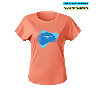 Malfini Tricou Dama Sunset melanj Chance (GRS) Personalizat