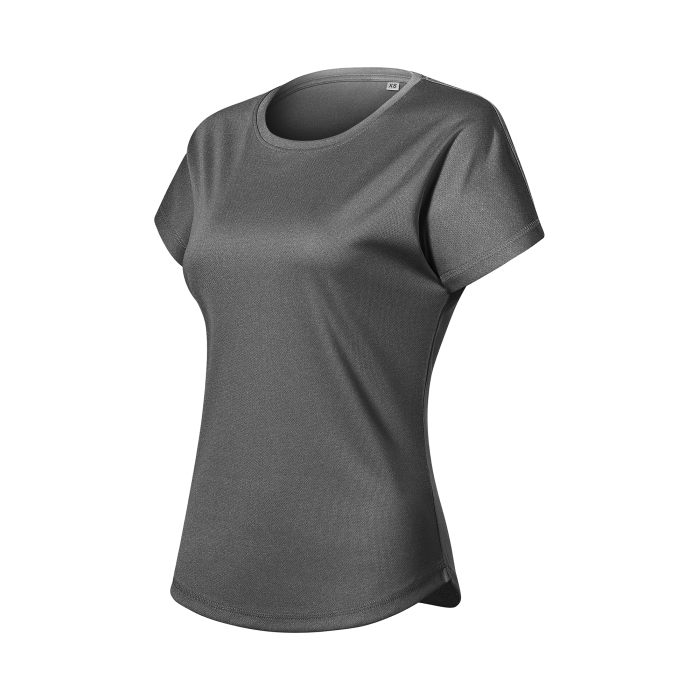 Malfini Tricou Dama Negru melanj Chance (GRS) Malfini Tricou Dama Negru melanj Chance (GRS)