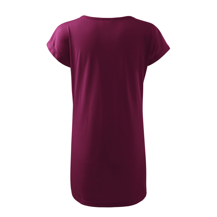 Malfini Tricou/rochie Dama Visiniu Love