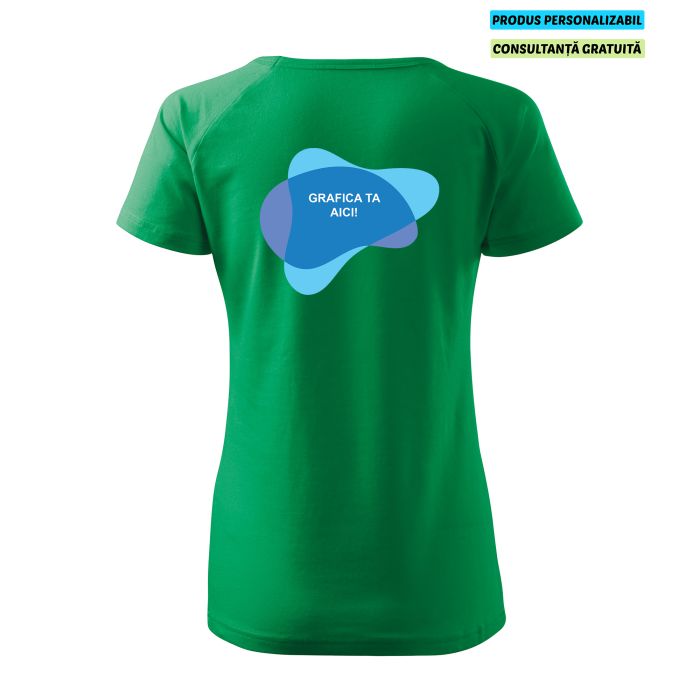 Malfini Tricou Dama Verde Dream Personalizat