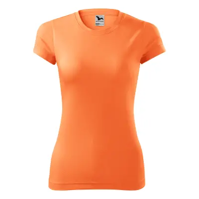 Malfini Tricou Dama Mandarina neon Fantasy