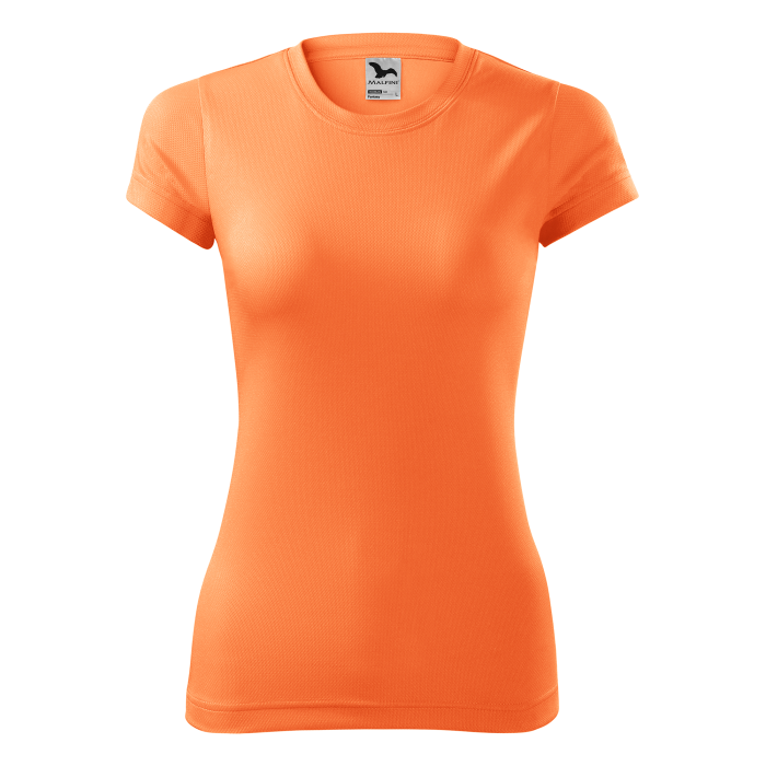 Malfini Tricou Dama Mandarina neon Fantasy