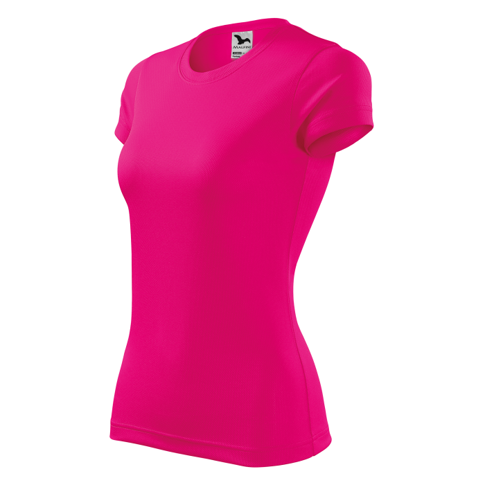 Malfini Tricou Dama Roz neon Fantasy