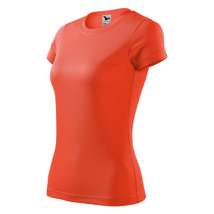 Malfini Tricou Dama Portocaliu neon Fantasy