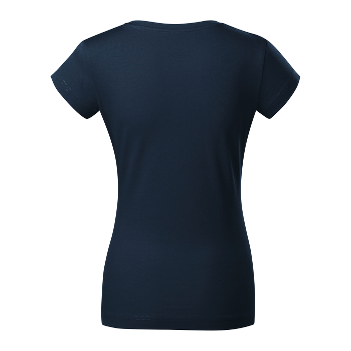 Malfini Tricou Dama Bleumarine Fit V-neck